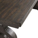 Elements International Stone Counter Height Dining Table in Dark AshC - Faith Furniture (Manhattan, KS)