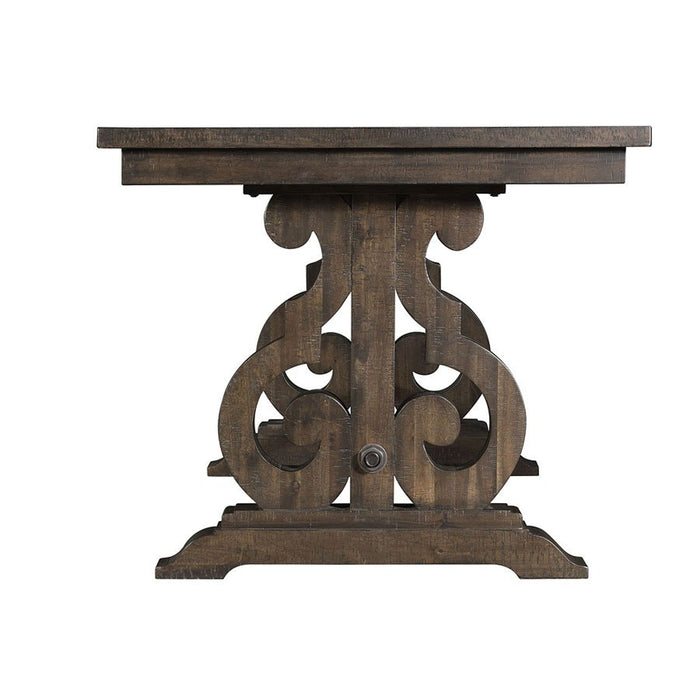 Elements International Stone Counter Height Dining Table in Dark AshC - Faith Furniture (Manhattan, KS)