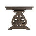 Elements International Stone Counter Height Dining Table in Dark AshC - Faith Furniture (Manhattan, KS)
