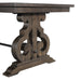 Elements International Stone Counter Height Dining Table in Dark AshC - Faith Furniture (Manhattan, KS)