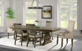 Elements International Stone Dining Table in Grey - Faith Furniture (Manhattan, KS)