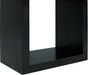 Elements International Valentino Counter Height Dining Table in Black/White CVL500CTC - Faith Furniture (Manhattan, KS)