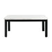 Francesca White Marble Standard Height Dining Table - Faith Furniture (Manhattan, KS)