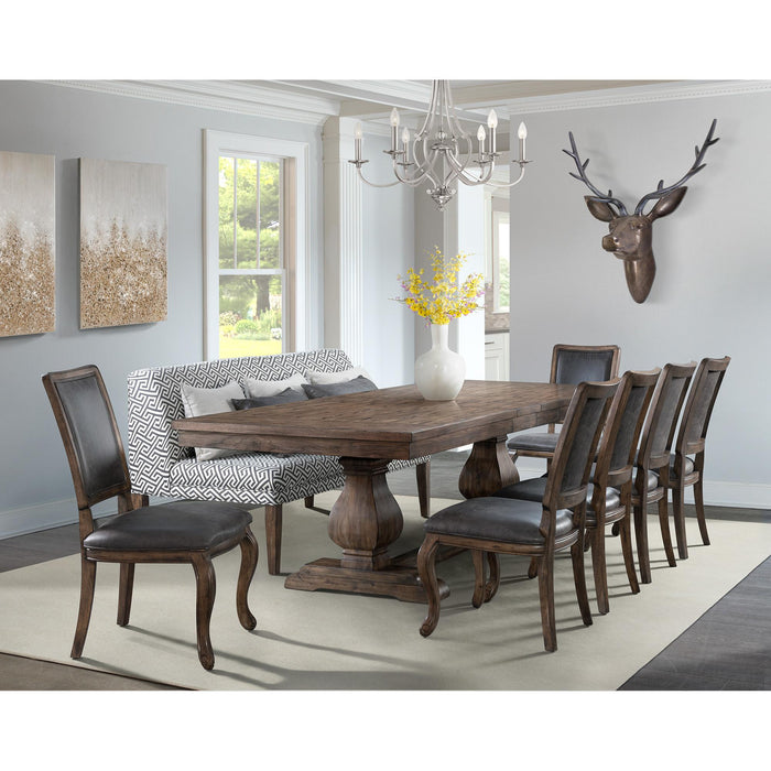 Gramercy Rectangle Standard Height Dining Table - Faith Furniture (Manhattan, KS)