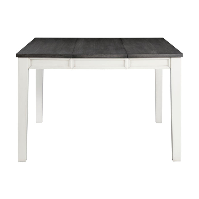 Kayla Two Tone Counter Height Dining Table with Storage - Faith Furniture (Manhattan, KS)
