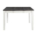 Kayla Two Tone Counter Height Dining Table with Storage - Faith Furniture (Manhattan, KS)