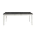 Kayla Two Tone Dining Table with Storage - Faith Furniture (Manhattan, KS)