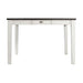 Kayla Two Tone Dining Table with Storage - Faith Furniture (Manhattan, KS)