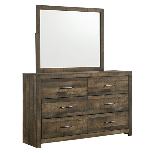 Bailey 6-Drawer Dresser & Mirror Set - Faith Furniture (Manhattan, KS)