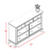 Canton Cherry Dresser - Faith Furniture (Manhattan, KS)