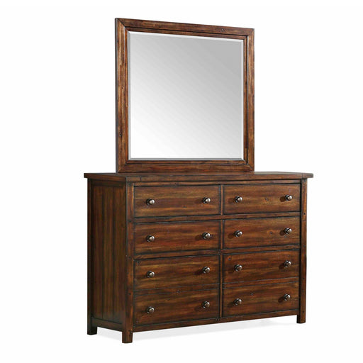 Dawson Creek Dresser & Mirror Set - Faith Furniture (Manhattan, KS)