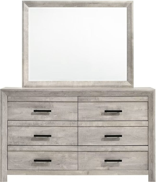 Elements International Ellen Dresser in White - Faith Furniture (Manhattan, KS)
