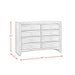 Elements International Emily 8 Drawer Dresser in Black EM800DR - Faith Furniture (Manhattan, KS)