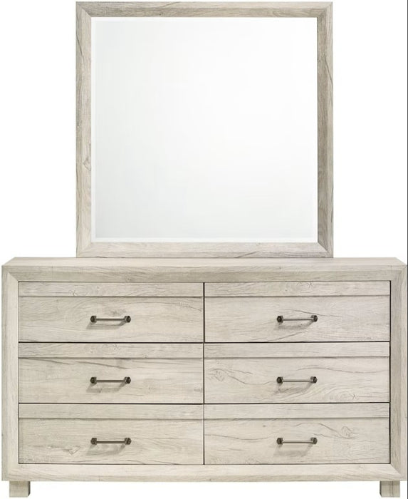 Elements International Fort Worth Dresser in White - Faith Furniture (Manhattan, KS)