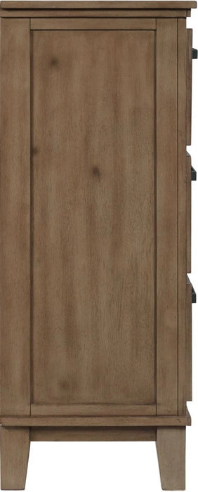 Elements International Jolene Dresser in Grey - Faith Furniture (Manhattan, KS)