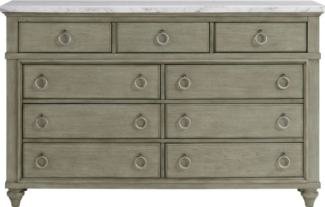 Elements International Kendari Dresser in Grey - Faith Furniture (Manhattan, KS)
