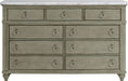 Elements International Kendari Dresser in Grey - Faith Furniture (Manhattan, KS)