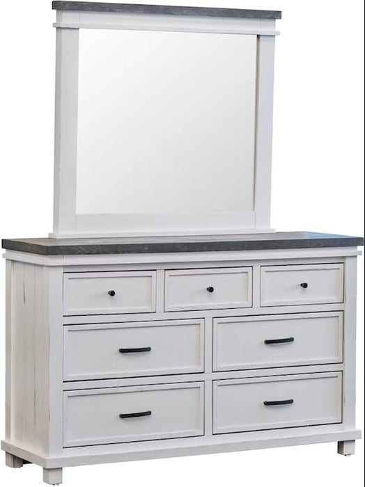 Elements International Madison Dresser in White - Faith Furniture (Manhattan, KS)