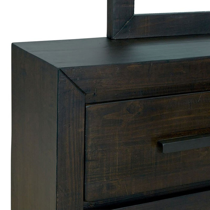 Elements International Magnum Dresser in Grey - Faith Furniture (Manhattan, KS)