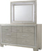 Elements International Platinum Dresser in Golden Champagne - Faith Furniture (Manhattan, KS)