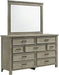 Elements International Sullivan Dresser in Drift Grey - Faith Furniture (Manhattan, KS)