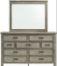 Elements International Sullivan Dresser in Drift Grey - Faith Furniture (Manhattan, KS)