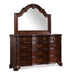 Elements International Tabasco Dresser in NC Cherry Lacquer - Faith Furniture (Manhattan, KS)