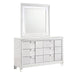 Elements International Twenty Nine Youth Dresser in White - Faith Furniture (Manhattan, KS)