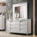Elements International Twenty Nine Youth Dresser in White - Faith Furniture (Manhattan, KS)