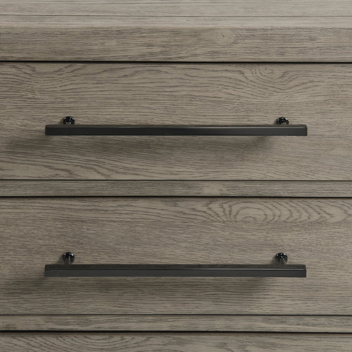 Elements International Versailles Dresser in Grey - Faith Furniture (Manhattan, KS)