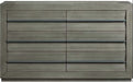 Elements International Zig Dresser in Grey image