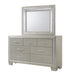 Platinum Dresser & Mirror Set - Faith Furniture (Manhattan, KS)