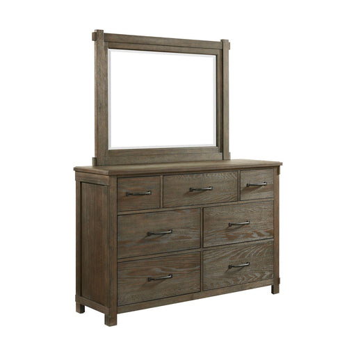 Scott 7-Drawer Dresser with Mirror Set - Faith Furniture (Manhattan, KS)
