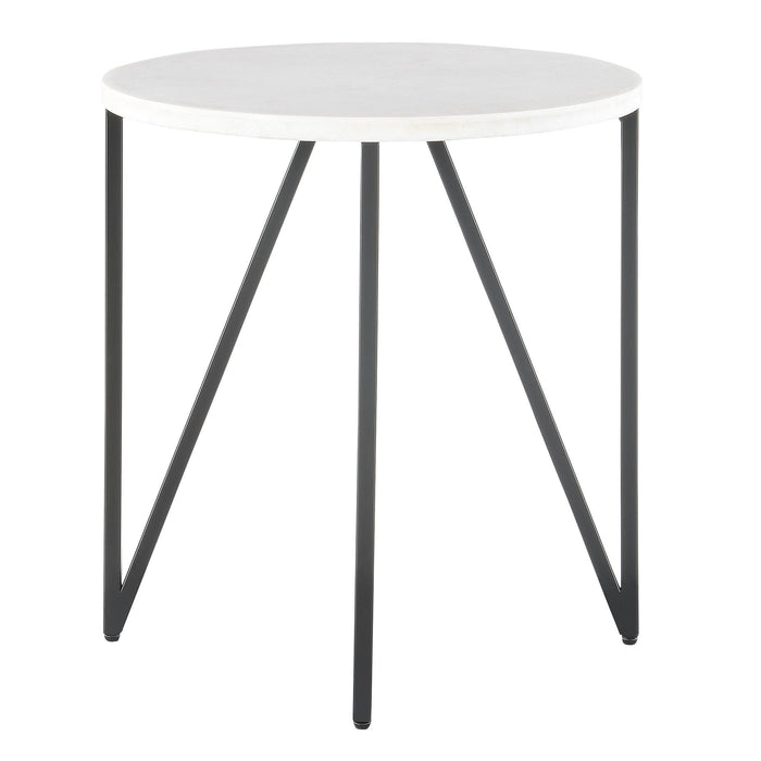 Cedric Round End Table - Faith Furniture (Manhattan, KS)