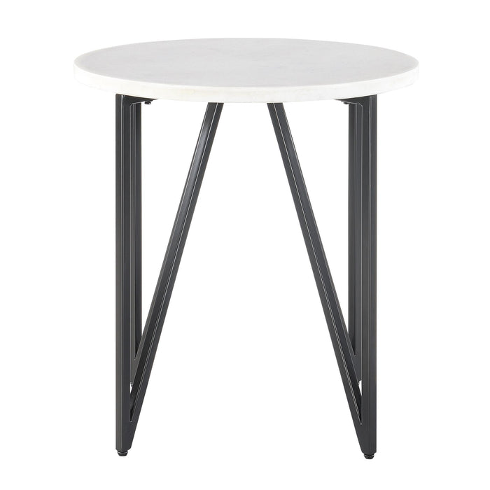 Cedric Round End Table - Faith Furniture (Manhattan, KS)