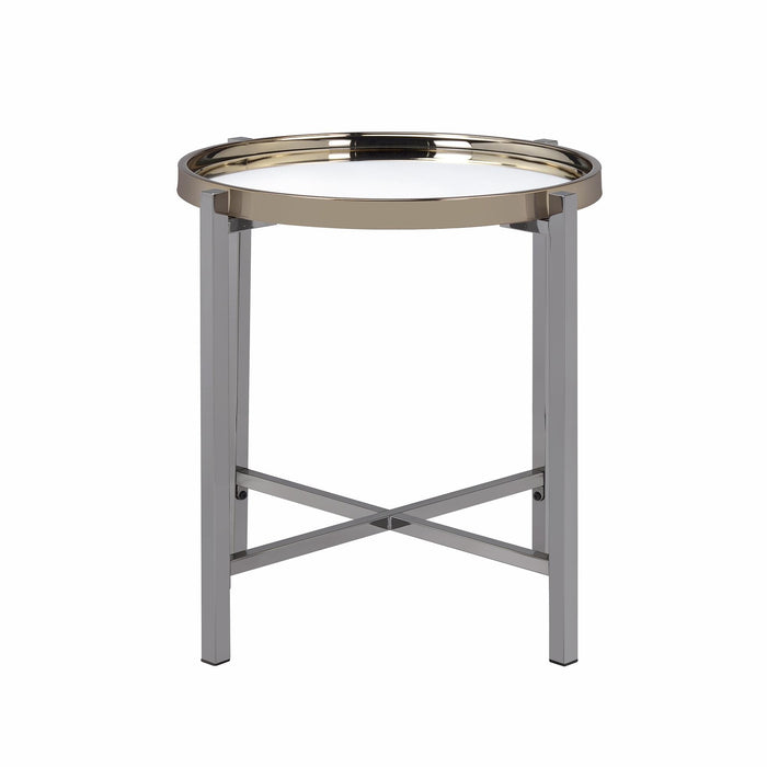 Edith Round End Table - Faith Furniture (Manhattan, KS)