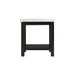 Marcello White Marble Square End Table - Faith Furniture (Manhattan, KS)