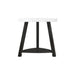 Trinity White Marble Top End Table - Faith Furniture (Manhattan, KS)