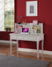 Elements International Jesse Hutch in White - Faith Furniture (Manhattan, KS)
