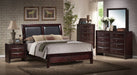 Elements International Emily Media Chest in Espresso Lacquer - Faith Furniture (Manhattan, KS)