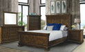 Elements International Condesa Tobacco Mirror in Brown - Faith Furniture (Manhattan, KS)