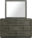 Elements International Elation Mirror in Gray - Faith Furniture (Manhattan, KS)
