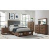 Elements International Jolene Mirror in Grey - Faith Furniture (Manhattan, KS)