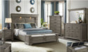 Elements International Kings Court Mirror in Grey - Faith Furniture (Manhattan, KS)