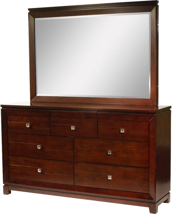 Elements International London Mirror in Lacquer - Faith Furniture (Manhattan, KS)