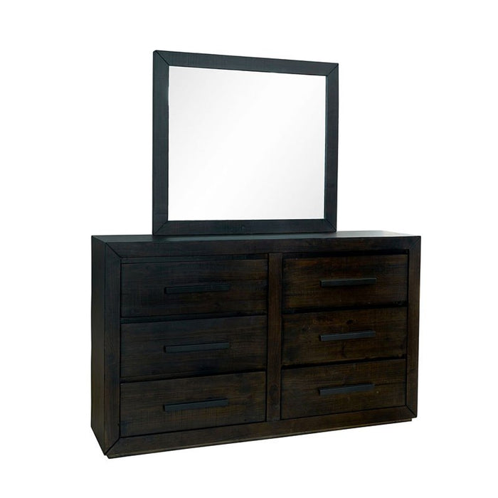 Elements International Magnum Mirror in Grey - Faith Furniture (Manhattan, KS)
