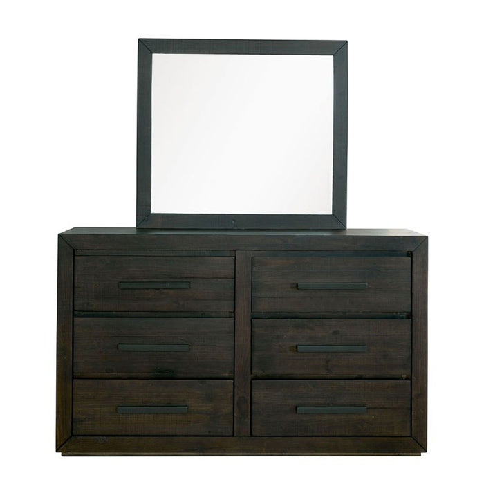 Elements International Magnum Mirror in Grey - Faith Furniture (Manhattan, KS)