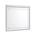 Elements International Moondance Mirror in White - Faith Furniture (Manhattan, KS)