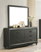 Elements International Moonstone Mirror in Gray - Faith Furniture (Manhattan, KS)