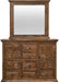 Elements International Olivia Brown Mirror - Faith Furniture (Manhattan, KS)